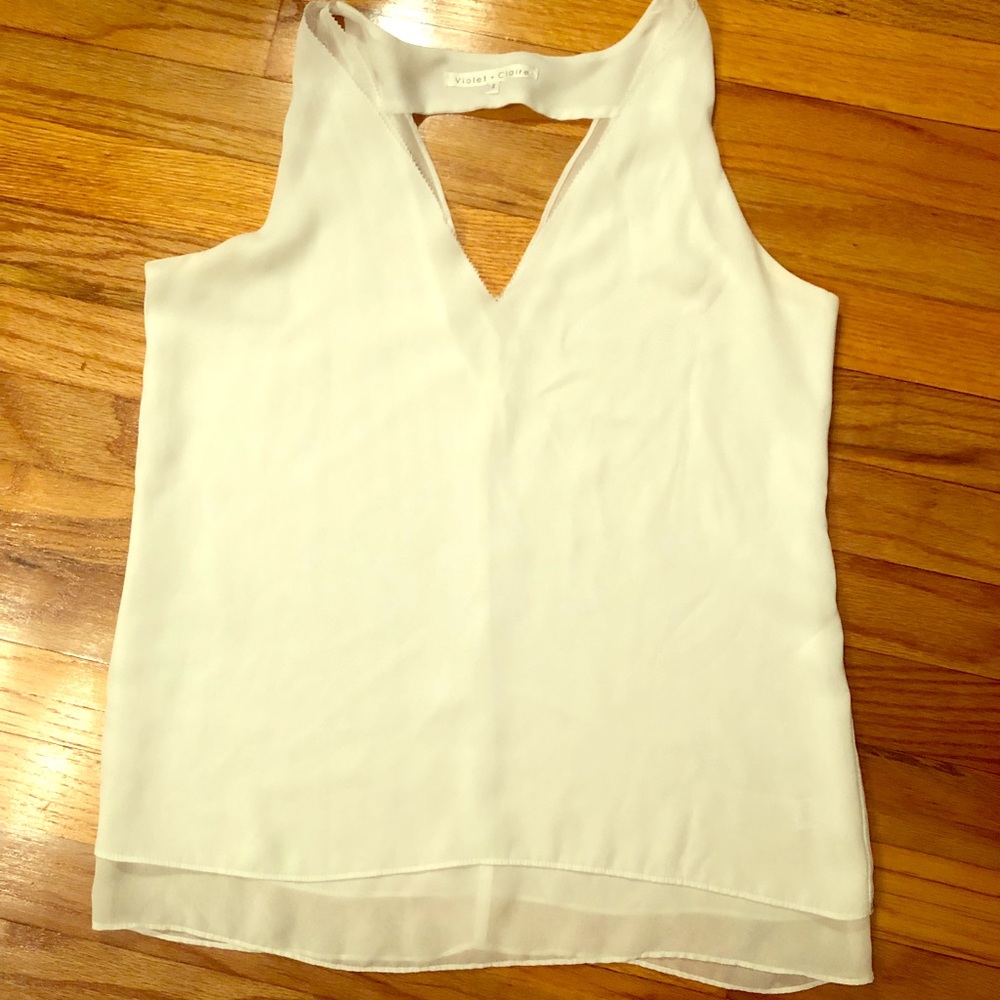 White business blouse